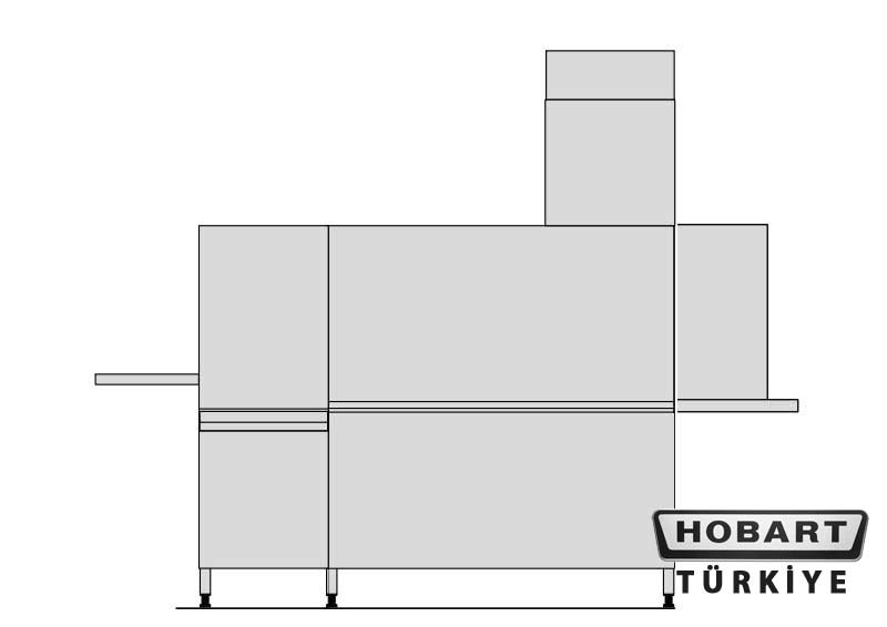 Hobart Konveyörlü Bulaşık Makinesi CN-E-A